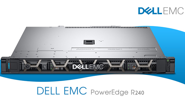 Máy Chủ Dell EMC PowerEdge R240 E-2146G - 3.5GHz